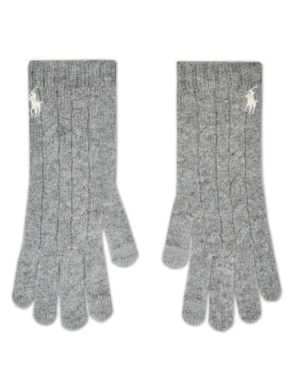 Polo Ralph Lauren Polo Ralph Lauren Дамски ръкавици 455907236002 Сив