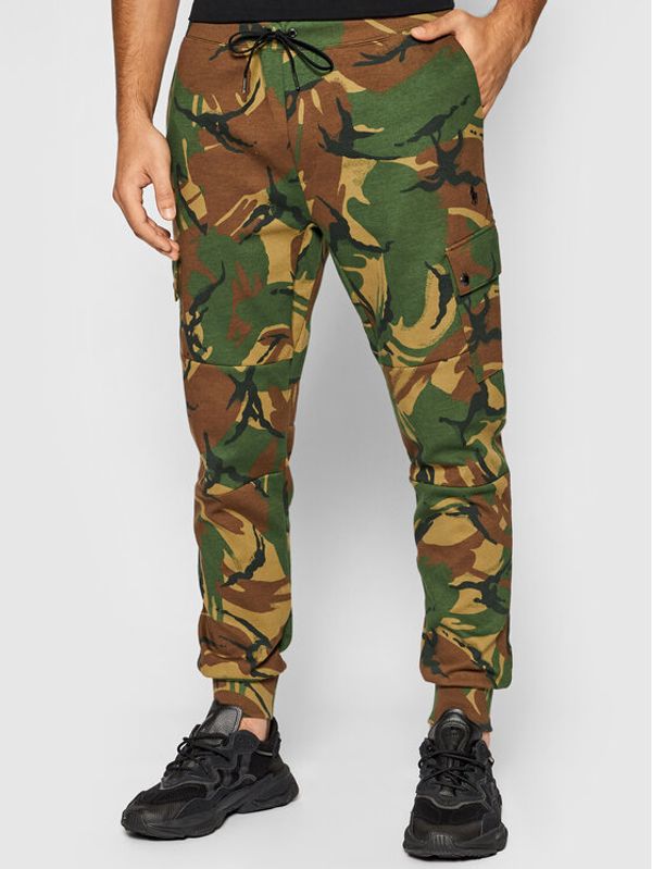 Polo Ralph Lauren Polo Ralph Lauren Долнище анцуг 710849531001 Зелен Regular Fit