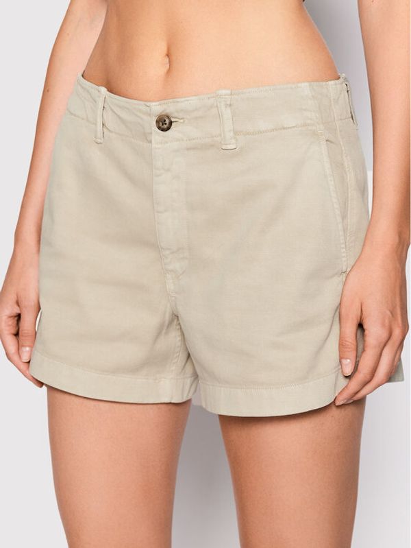 Polo Ralph Lauren Polo Ralph Lauren Дънкови шорти 211863229002 Бежов Regular Fit