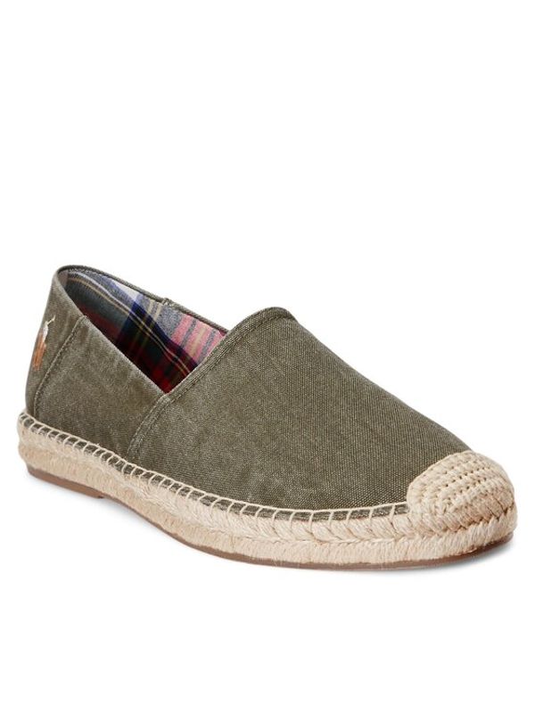 Polo Ralph Lauren Polo Ralph Lauren Еспадрили Cevio Slip 803893744001 Зелен