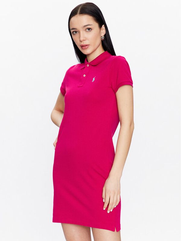 Polo Ralph Lauren Polo Ralph Lauren Ежедневна рокля 211799490011 Розов Regular Fit