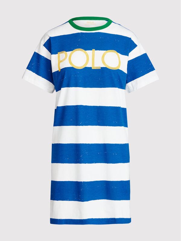 Polo Ralph Lauren Polo Ralph Lauren Ежедневна рокля 211863456001 Син Regular Fit