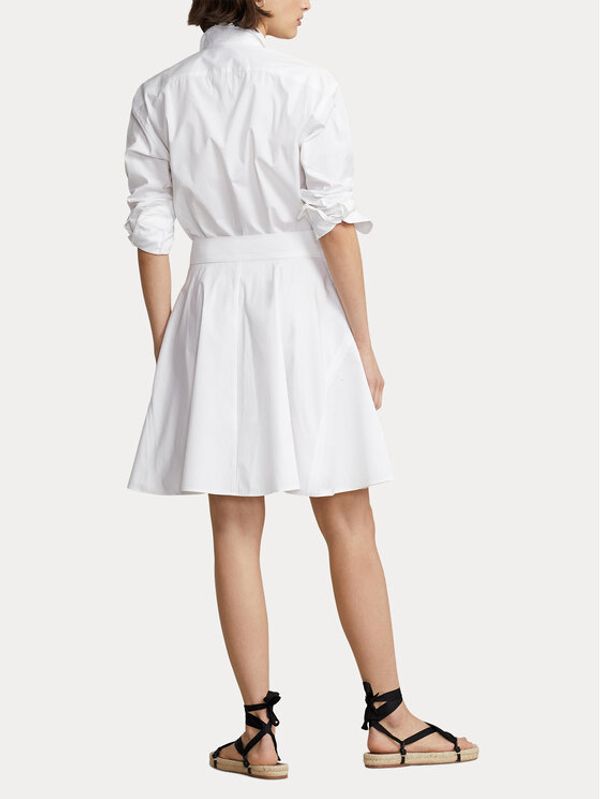Polo Ralph Lauren Polo Ralph Lauren Ежедневна рокля 211903189002 Бял Regular Fit