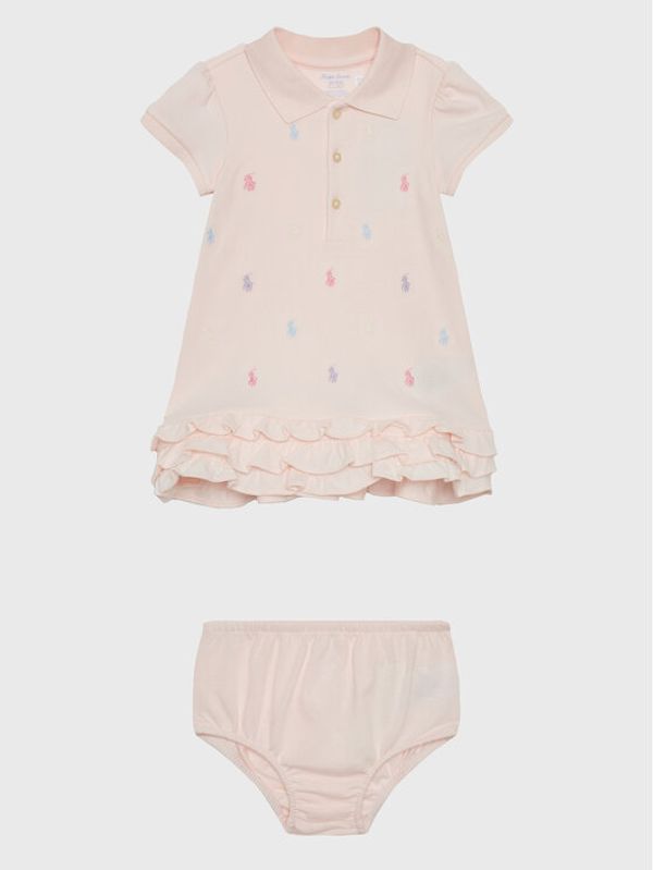 Polo Ralph Lauren Polo Ralph Lauren Ежедневна рокля 310676237 Розов Regular Fit