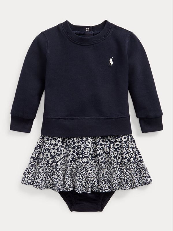 Polo Ralph Lauren Polo Ralph Lauren Ежедневна рокля 310890267001 Тъмносин Regular Fit