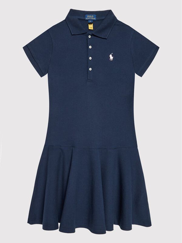 Polo Ralph Lauren Polo Ralph Lauren Ежедневна рокля 311624740001 Тъмносин Regular Fit