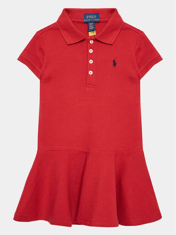 Polo Ralph Lauren Polo Ralph Lauren Ежедневна рокля 311698754074 Червен Regular Fit