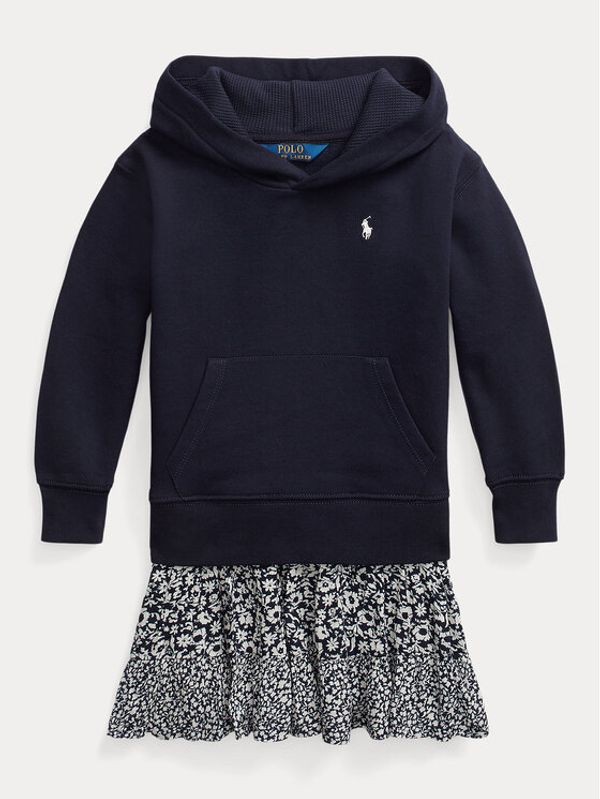 Polo Ralph Lauren Polo Ralph Lauren Ежедневна рокля 311890266001 Тъмносин Regular Fit