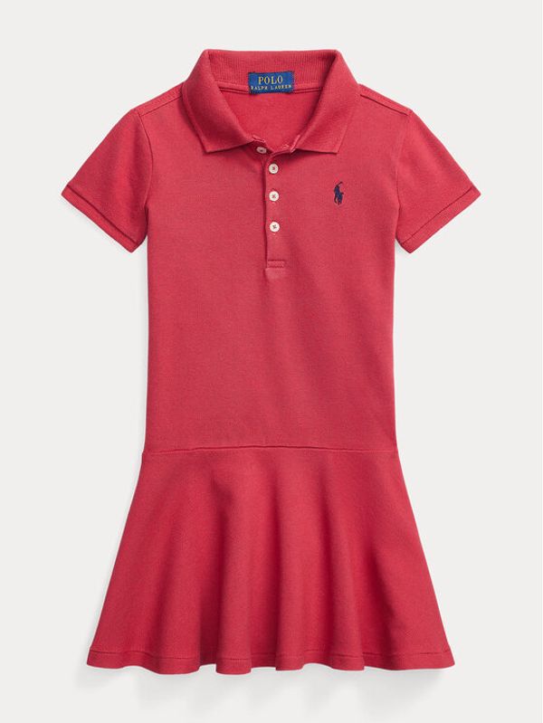 Polo Ralph Lauren Polo Ralph Lauren Ежедневна рокля 312698754074 Червен Regular Fit