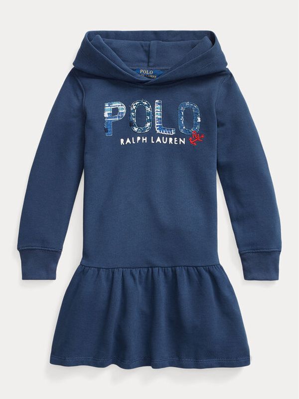 Polo Ralph Lauren Polo Ralph Lauren Ежедневна рокля 312890252001 Тъмносин Regular Fit