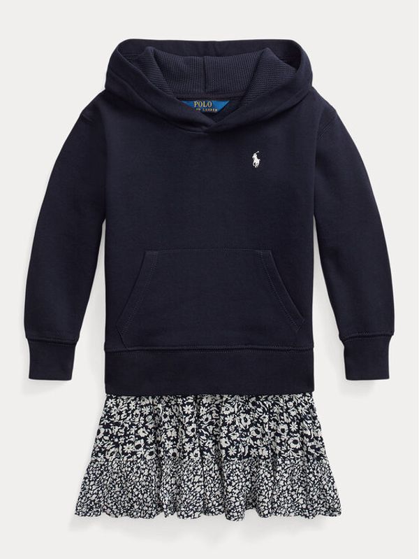 Polo Ralph Lauren Polo Ralph Lauren Ежедневна рокля 312890266001 Тъмносин Regular Fit