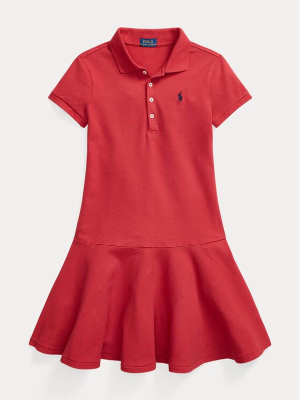 Polo Ralph Lauren Polo Ralph Lauren Ежедневна рокля 313698754074 Червен Regular Fit