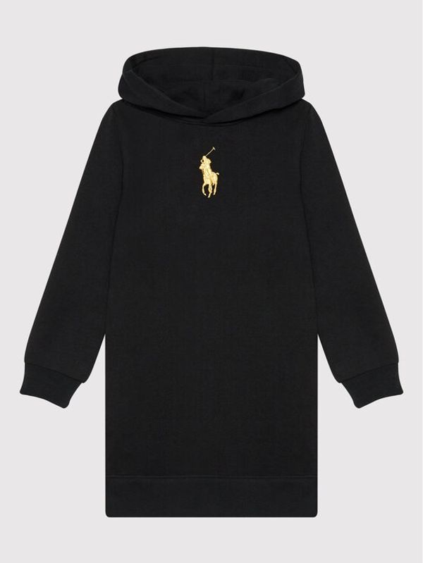 Polo Ralph Lauren Polo Ralph Lauren Ежедневна рокля 313837221021 Черен Regular Fit