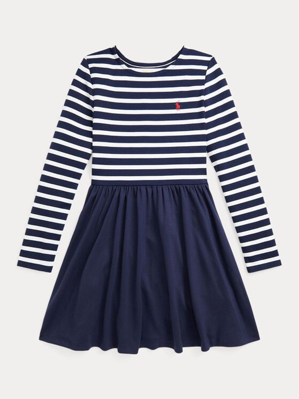 Polo Ralph Lauren Polo Ralph Lauren Ежедневна рокля 313890249001 Тъмносин Regular Fit