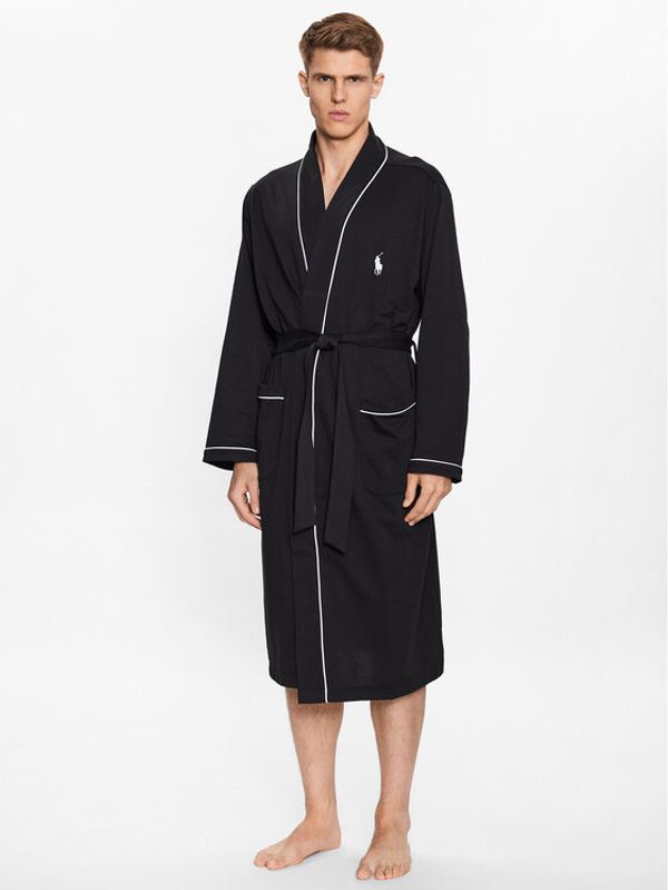 Polo Ralph Lauren Polo Ralph Lauren Халат 714899677001 Черен Regular Fit