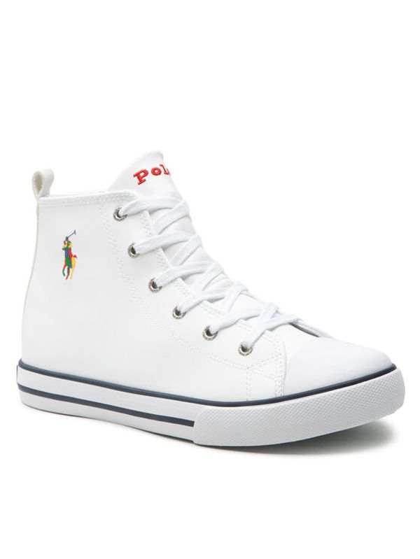 Polo Ralph Lauren Polo Ralph Lauren Кецове Hamptyn Hi II RF103783 Бял