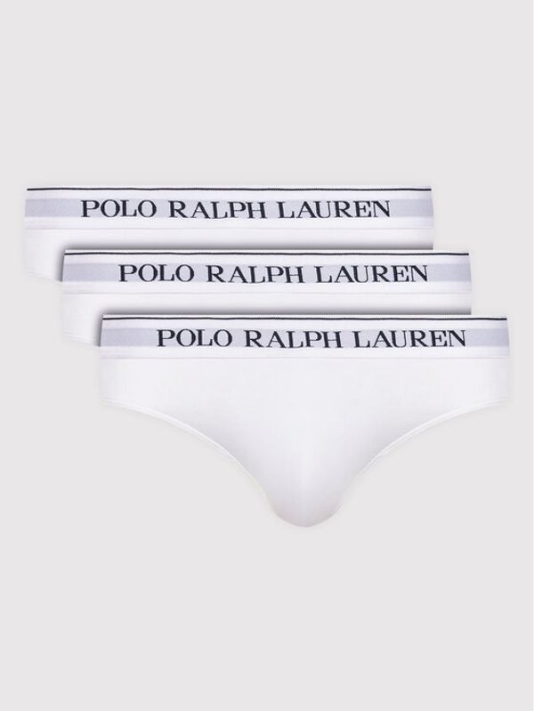 Polo Ralph Lauren Polo Ralph Lauren Комплект 3 чифта слипове 714835884001 Бял