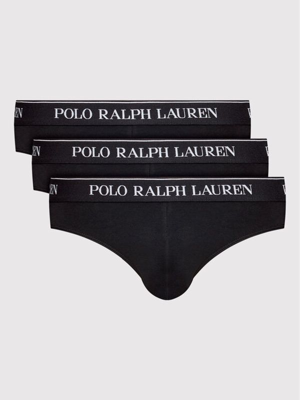 Polo Ralph Lauren Polo Ralph Lauren Комплект 3 чифта слипове 714835884002 Черен