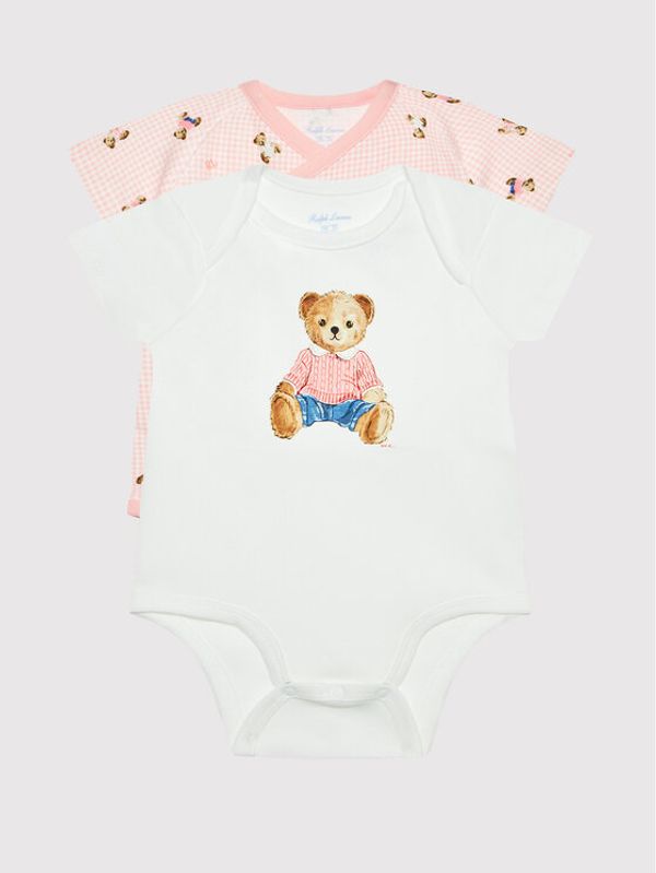 Polo Ralph Lauren Polo Ralph Lauren Комплект от 2 броя детски бодита 310864914003 Цветен Regular Fit