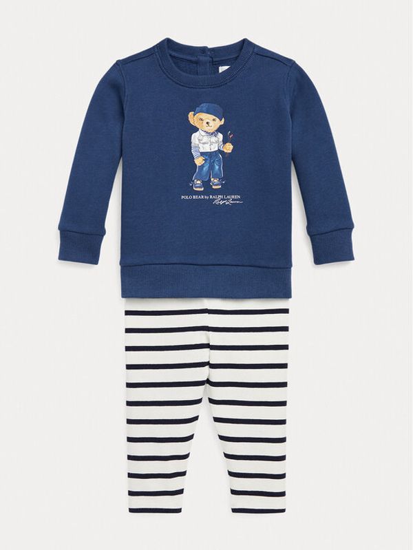 Polo Ralph Lauren Polo Ralph Lauren Комплект суитшърт и клин 310890285001 Цветен Regular Fit