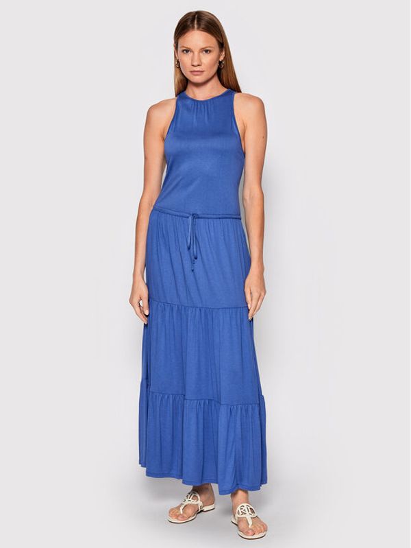 Polo Ralph Lauren Polo Ralph Lauren Лятна рокля 211863407004 Син Regular Fit