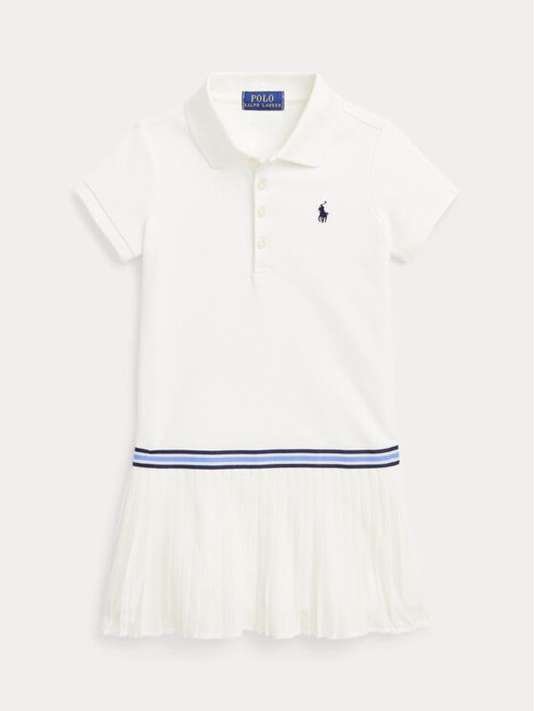 Polo Ralph Lauren Polo Ralph Lauren Лятна рокля 311862334004 Бял Regular Fit
