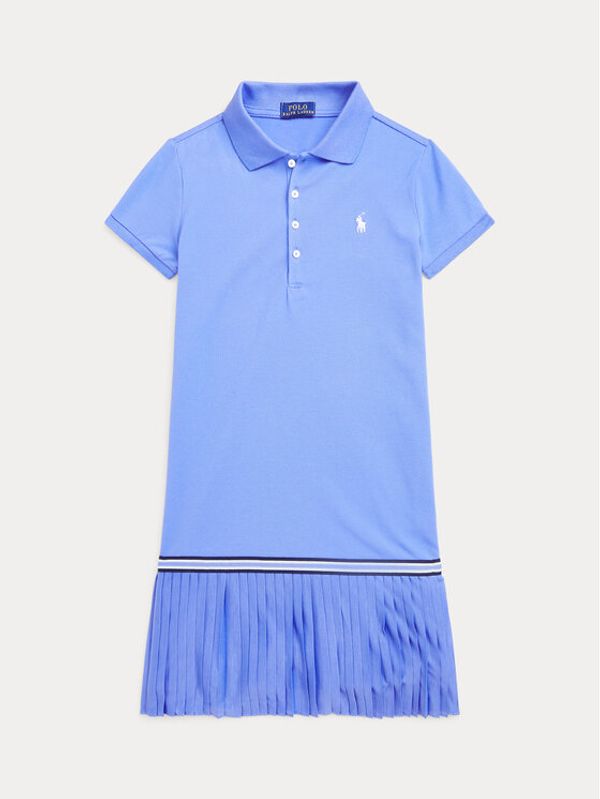 Polo Ralph Lauren Polo Ralph Lauren Лятна рокля 313862334005 Син Regular Fit