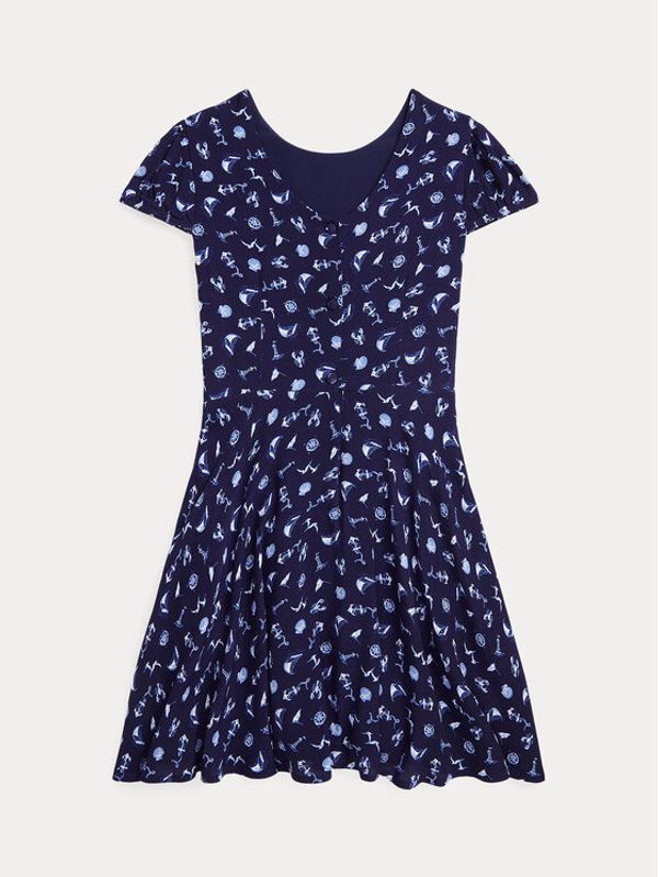 Polo Ralph Lauren Polo Ralph Lauren Лятна рокля 313901709001 Тъмносин Regular Fit
