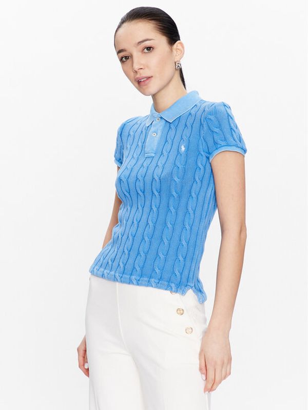 Polo Ralph Lauren Polo Ralph Lauren Пуловер 211891579003 Син Regular Fit