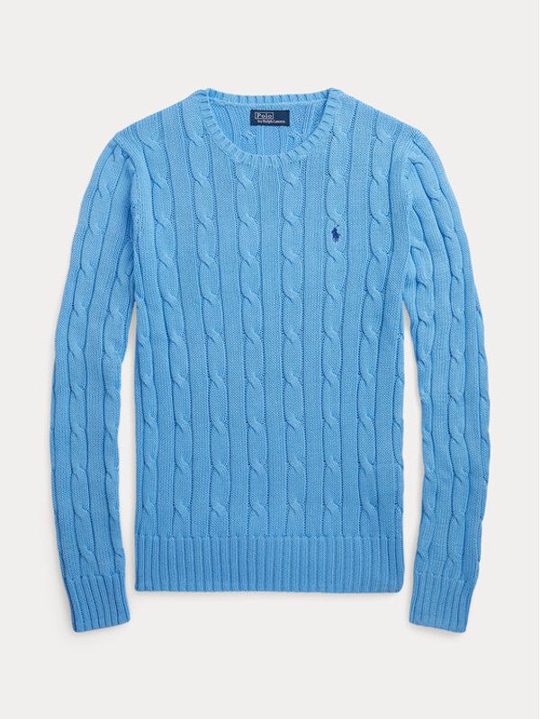 Polo Ralph Lauren Polo Ralph Lauren Пуловер 211891640013 Син Slim Fit