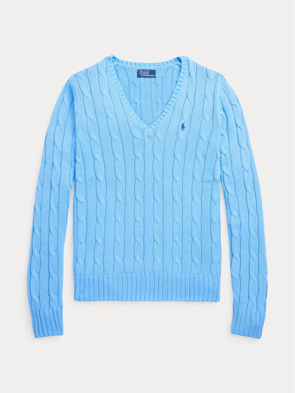 Polo Ralph Lauren Polo Ralph Lauren Пуловер 211891641012 Син Slim Fit