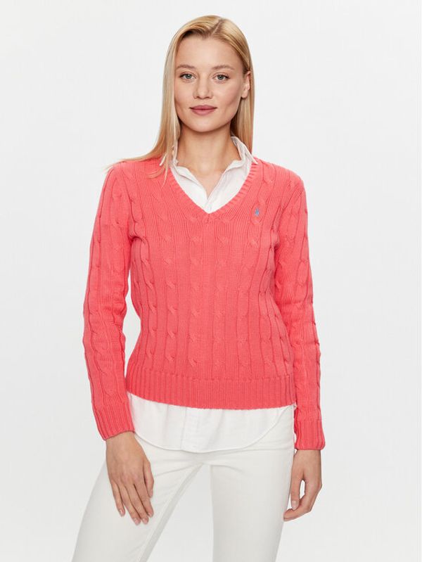 Polo Ralph Lauren Polo Ralph Lauren Пуловер 211891641013 Червен Regular Fit