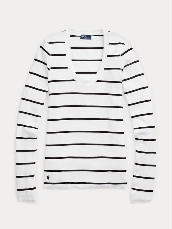 Polo Ralph Lauren Polo Ralph Lauren Пуловер 211892602002 Бял Slim Fit