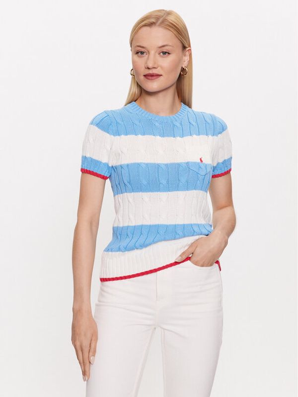 Polo Ralph Lauren Polo Ralph Lauren Пуловер 211913765002 Син Regular Fit