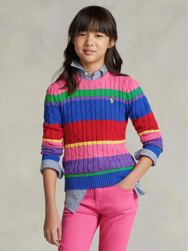 Polo Ralph Lauren Polo Ralph Lauren Пуловер 313901264001 Син Regular Fit