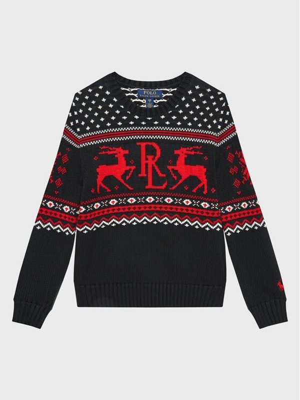 Polo Ralph Lauren Polo Ralph Lauren Пуловер 323877759001 Черен Regular Fit