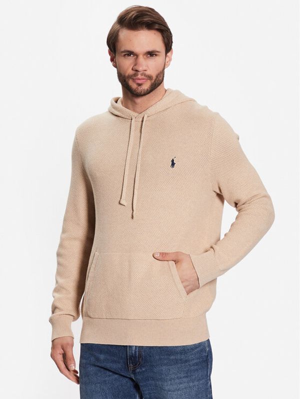 Polo Ralph Lauren Polo Ralph Lauren Пуловер 710890550003 Кафяв Regular Fit