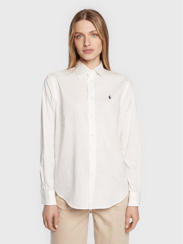 Polo Ralph Lauren Polo Ralph Lauren Риза 211841951001 Бял Relaxed Fit