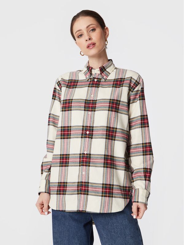 Polo Ralph Lauren Polo Ralph Lauren Риза 211882031 Екрю Regular Fit