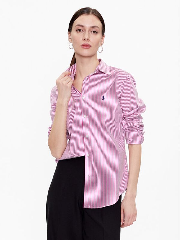 Polo Ralph Lauren Polo Ralph Lauren Риза 211891379004 Розов Regular Fit