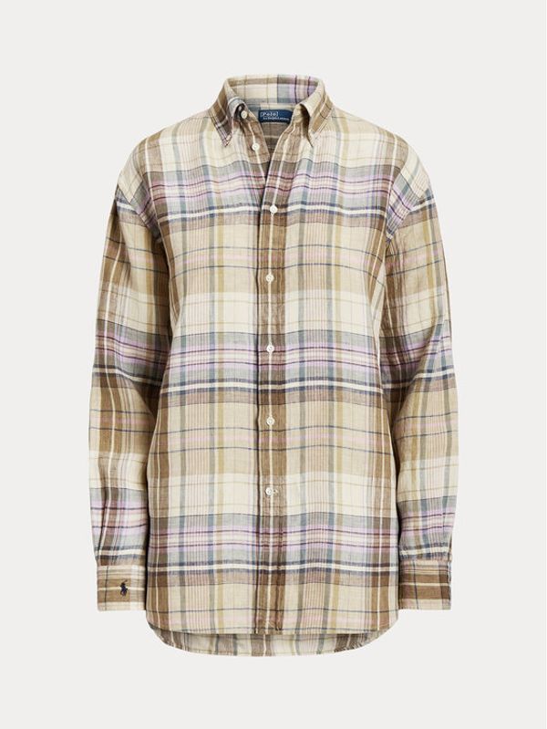 Polo Ralph Lauren Polo Ralph Lauren Риза 211892369005 Кафяв Regular Fit