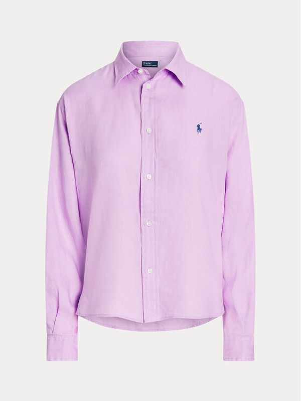 Polo Ralph Lauren Polo Ralph Lauren Риза 211906109001 Виолетов Regular Fit
