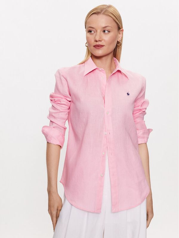 Polo Ralph Lauren Polo Ralph Lauren Риза 211920516011 Розов Regular Fit