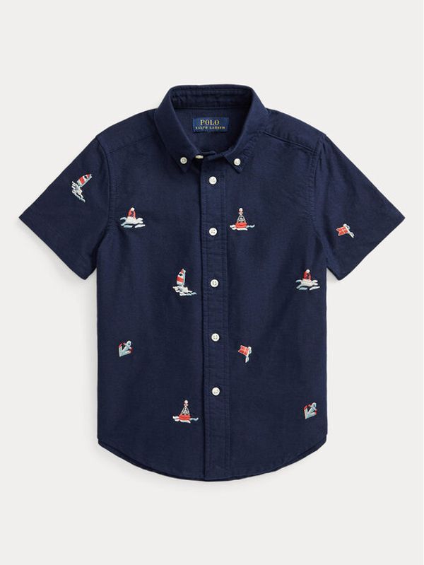 Polo Ralph Lauren Polo Ralph Lauren Риза 321902170001 Тъмносин Regular Fit