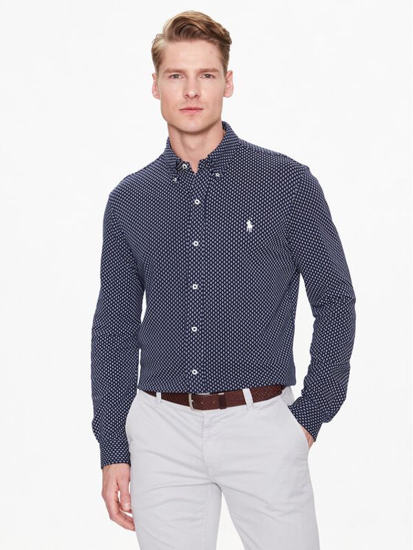 Polo Ralph Lauren Polo Ralph Lauren Риза 710890019001 Тъмносин Regular Fit