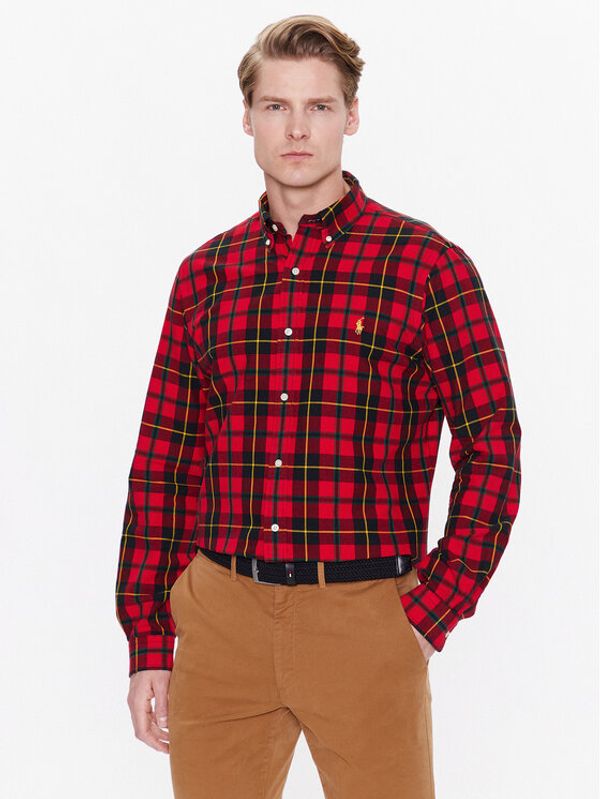 Polo Ralph Lauren Polo Ralph Lauren Риза 710892434002 Червен Classic Fit