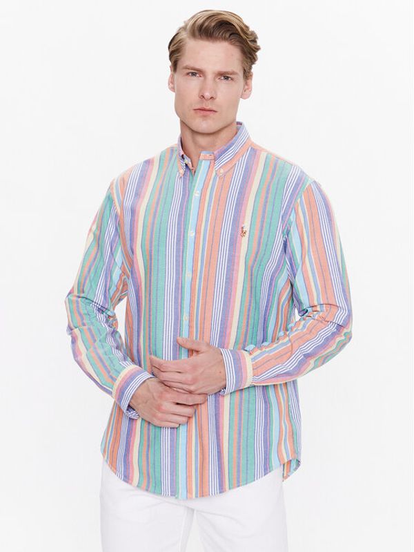 Polo Ralph Lauren Polo Ralph Lauren Риза 710897266004 Цветен Custom Fit
