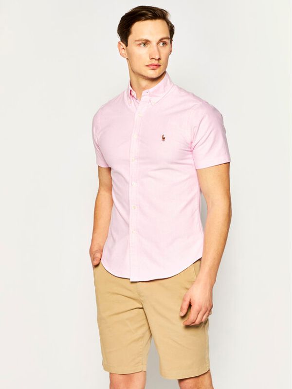 Polo Ralph Lauren Polo Ralph Lauren Риза Classics 710787736 Розов Slim Fit