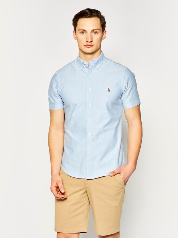 Polo Ralph Lauren Polo Ralph Lauren Риза Classics 710787736 Син Slim Fit
