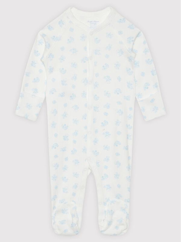 Polo Ralph Lauren Polo Ralph Lauren Ромпер 320863195001 Бял Regular Fit
